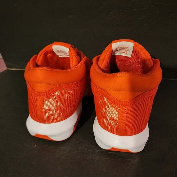 Nike LeBron Witness 8 Basketball Shoes Orange and White Mens Size 18 (Try On) main image 11